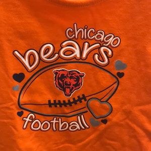 2T Little Girl’s Chicago Bears NFL Football Shirt